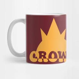 Crown simple illustration typography design Mug